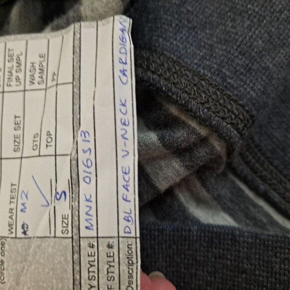 Banana Republic Mens double face cardigan NWOT - Picture 7 of 10